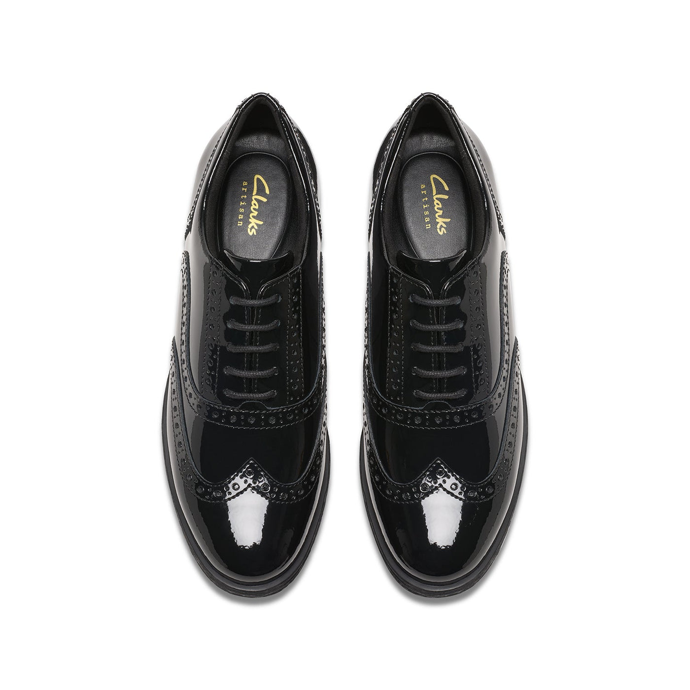 Womens Havisham Oak Black Patent