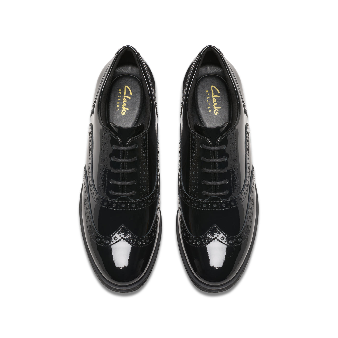 Womens Havisham Oak Black Patent