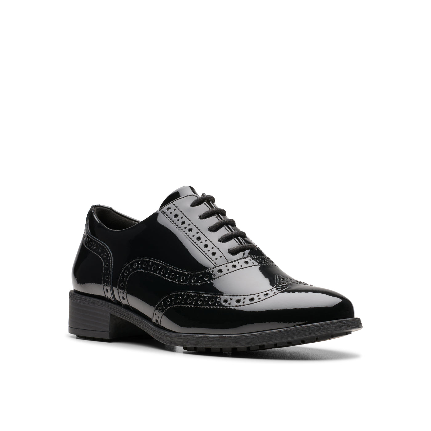 Womens Havisham Oak Black Patent