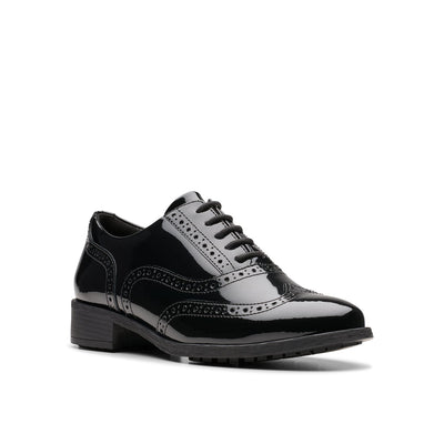 Womens Havisham Oak Black Patent