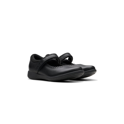 Girls - Etch Pure Kid. Black Leather