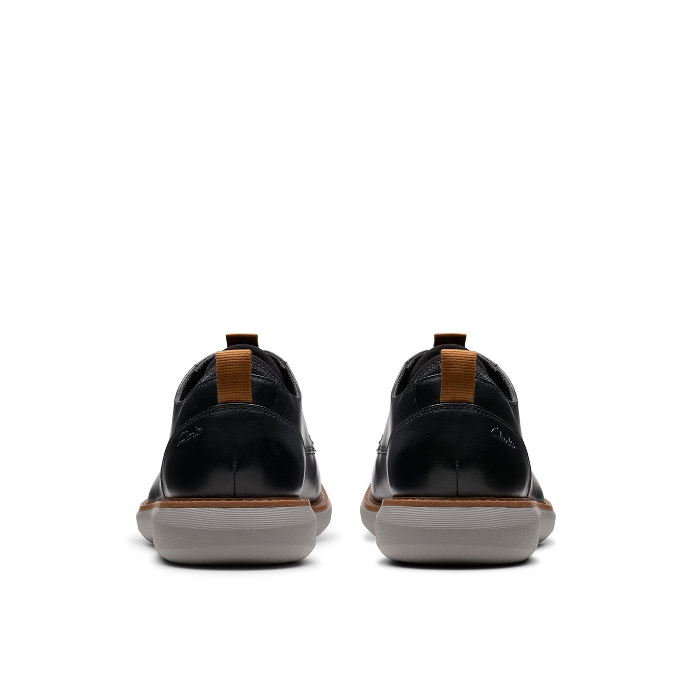 Mens - Brantin Plain Black Leather