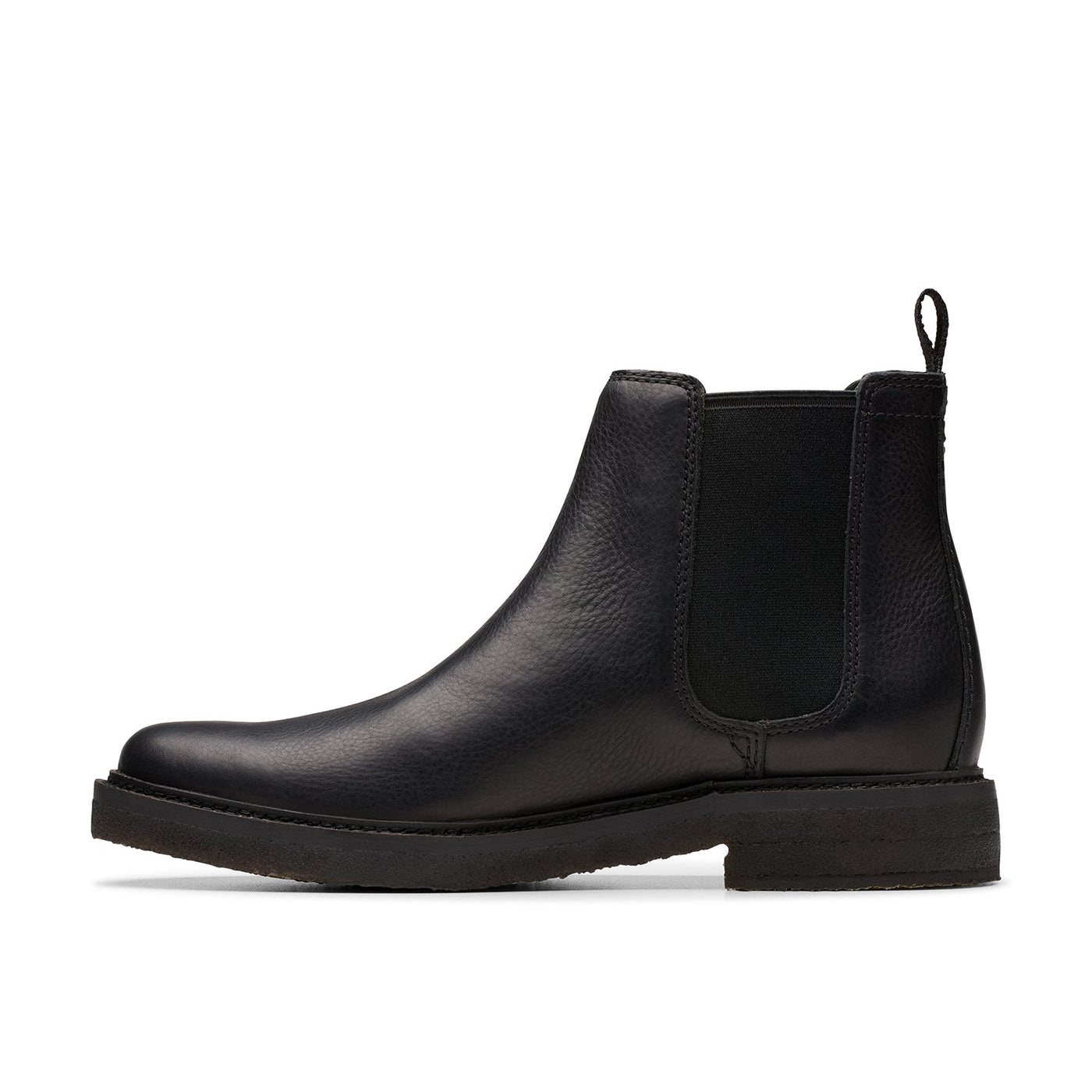 Mens - Clarkdale Easy Black Leather