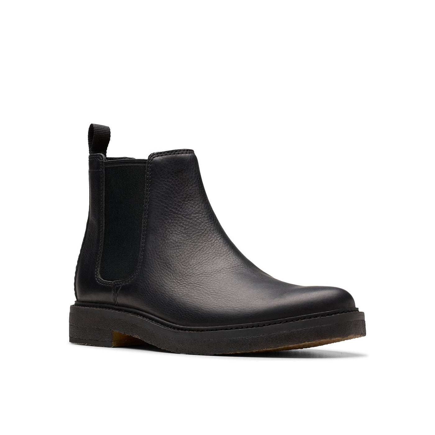 Mens - Clarkdale Easy Black Leather