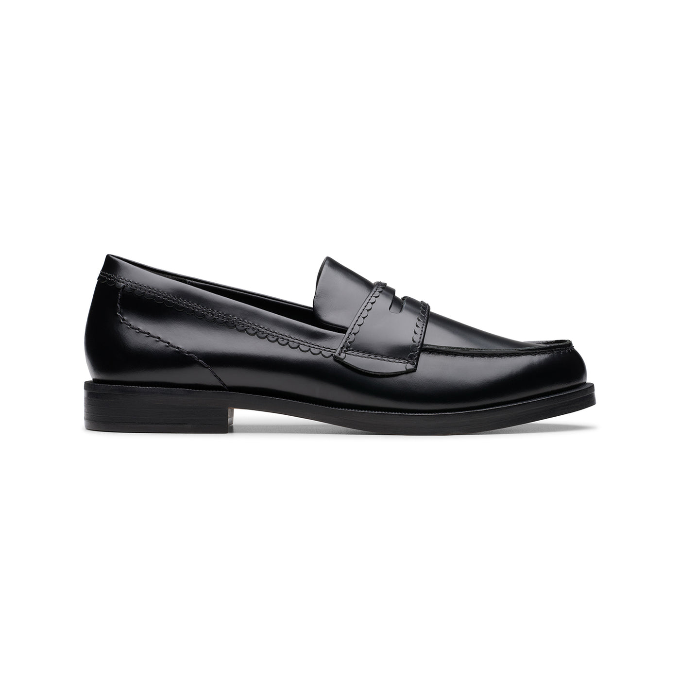 Womens Straven Edge Black Leather