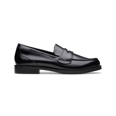Womens Straven Edge Black Leather