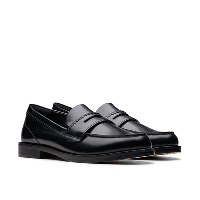 Womens Straven Edge Black Leather