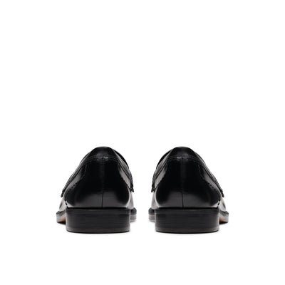 Womens Straven Edge Black Leather