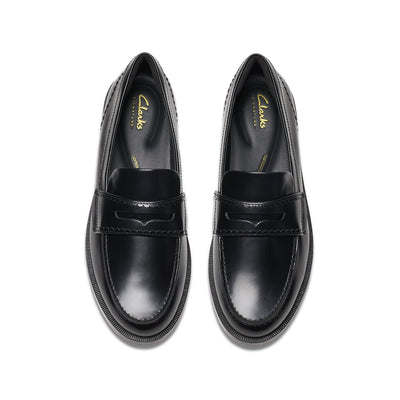 Womens Straven Edge Black Leather