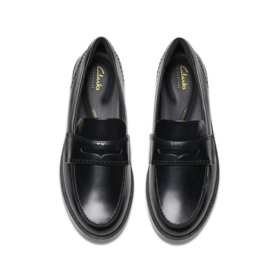 Womens Straven Edge Black Leather