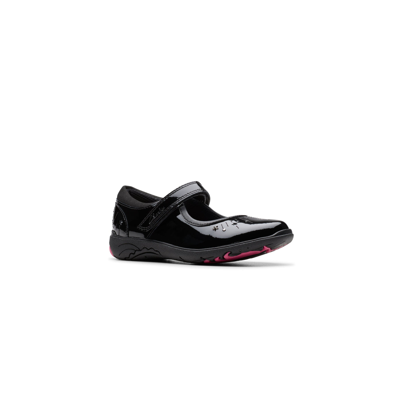 Girls- Relda Wish Kid. Black Patent