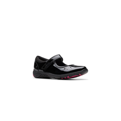 Girls- Relda Wish Kid. Black Patent