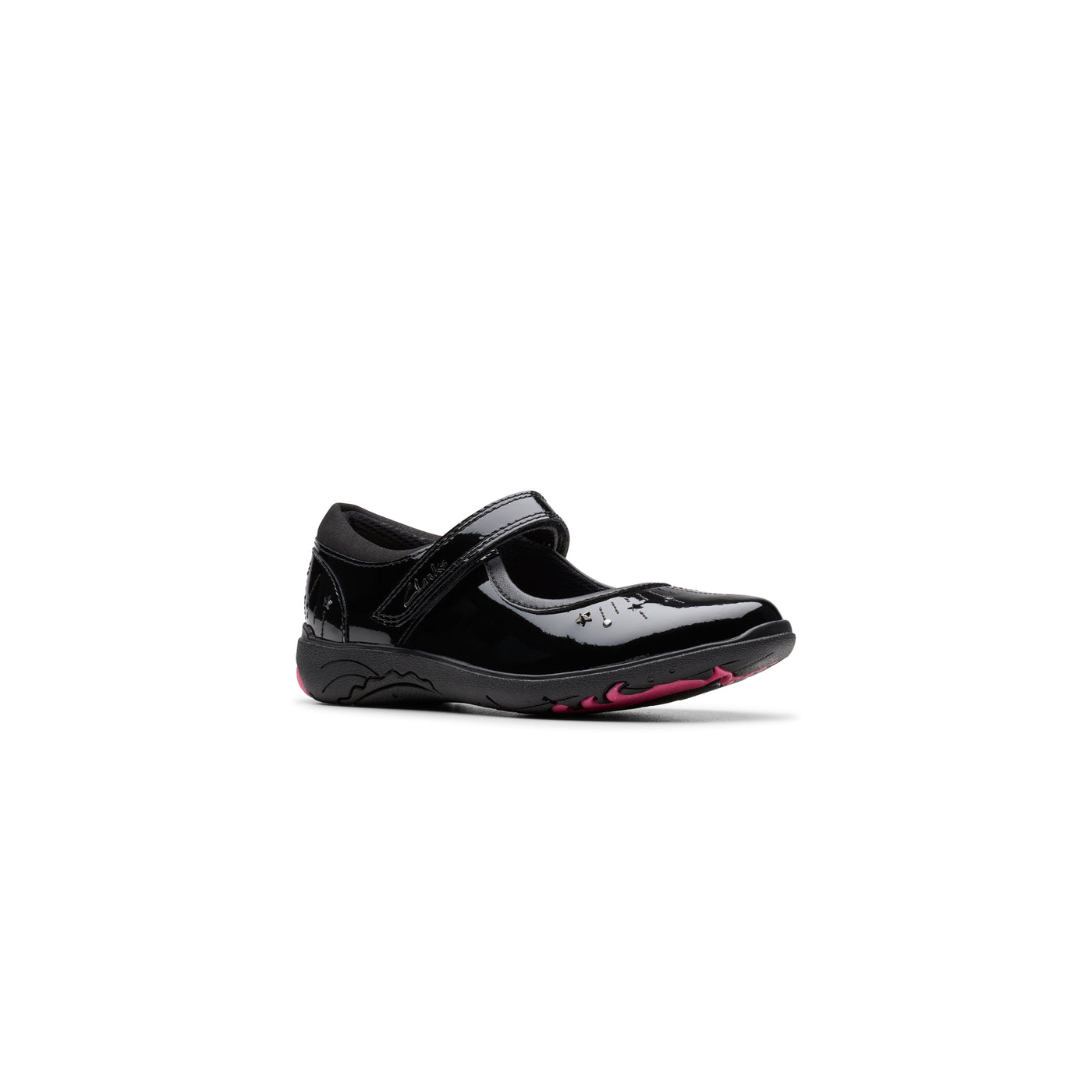 Girls- Relda Wish Kid. Black Patent