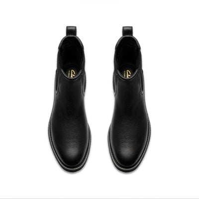 Womens - Nella Top Black Leather