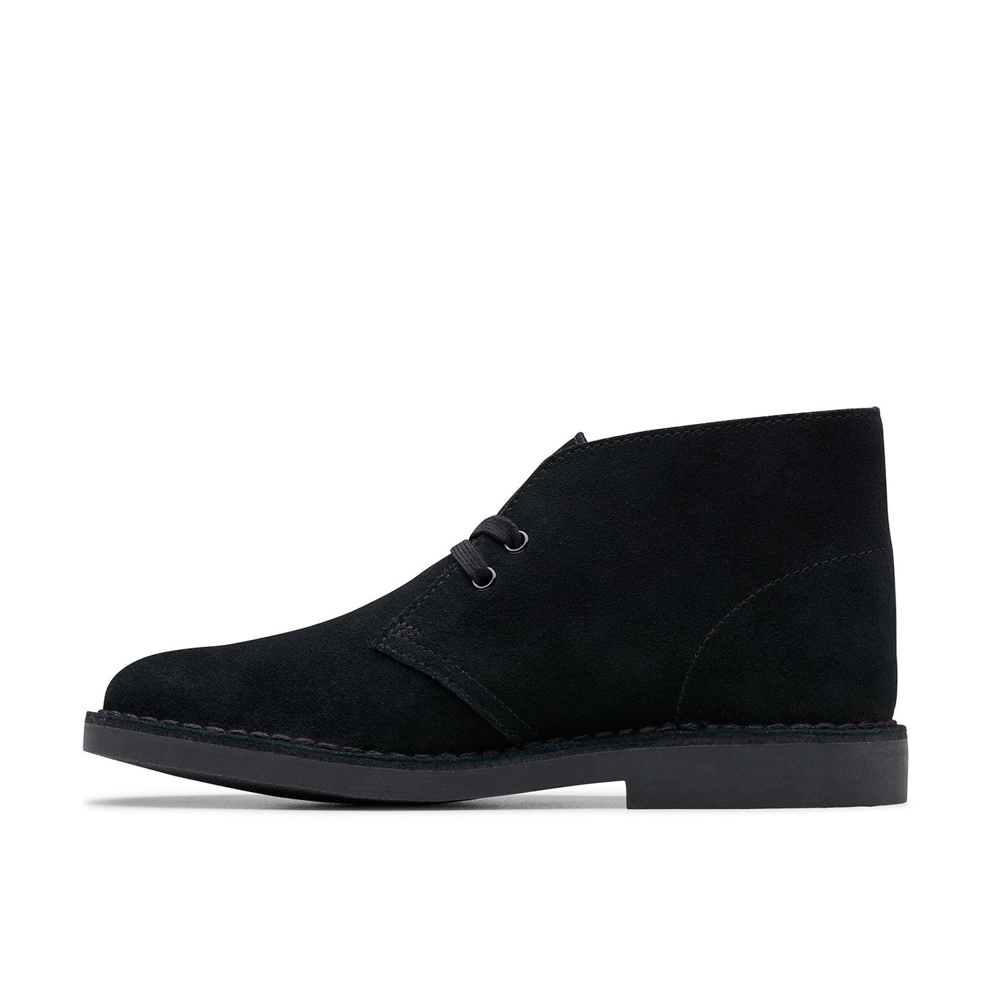 Womens - Desert Boot Evo. Black Suede
