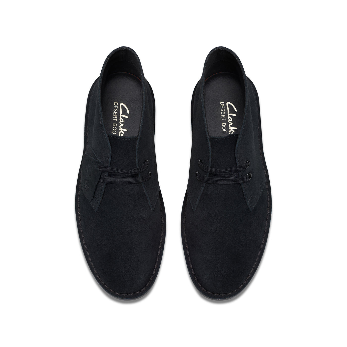 Womens - Desert Boot Evo. Black Suede