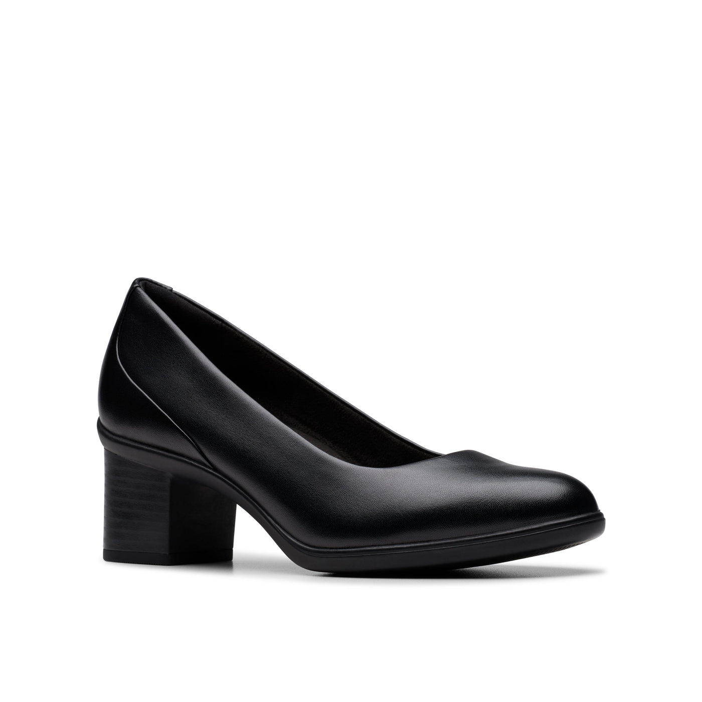 Womens - Shaya Poppy Black Leather