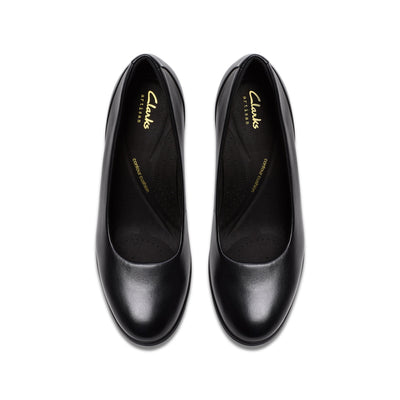 Womens - Shaya Poppy Black Leather