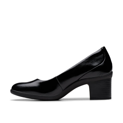 Womens - Shaya Poppy Black Patent
