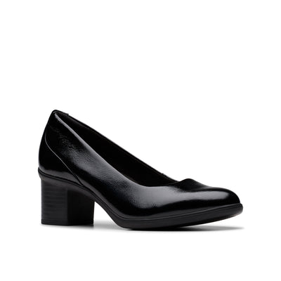 Womens - Shaya Poppy Black Patent