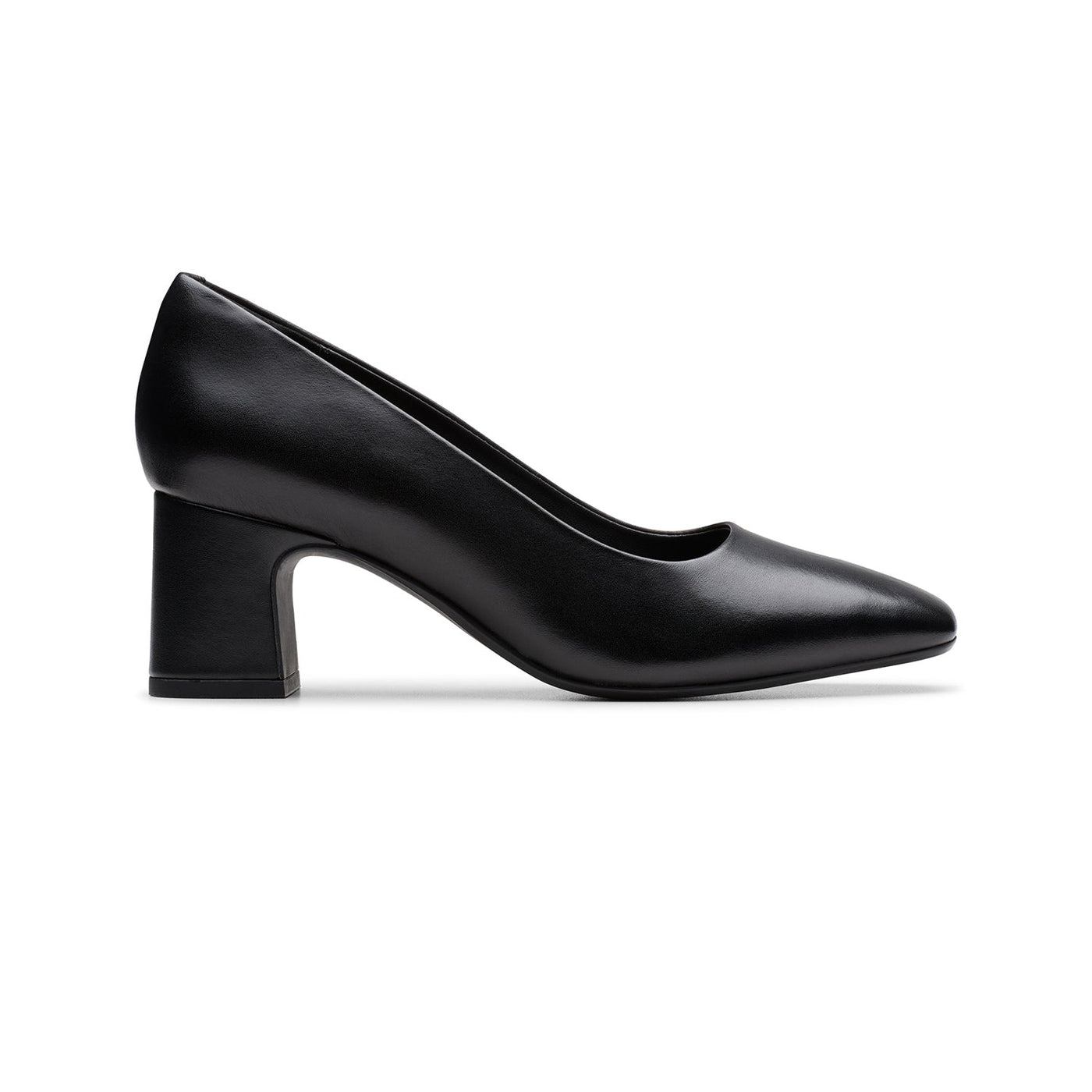 Womens -  Fernie Court Black Leather