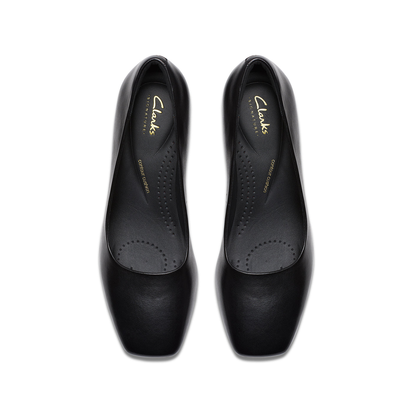 Womens -  Fernie Court Black Leather