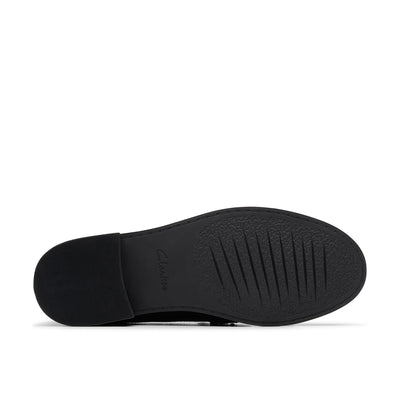 Womens -  Hana Loafer Black Suede