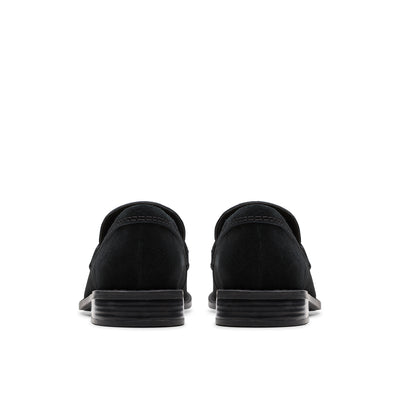 Womens -  Hana Loafer Black Suede