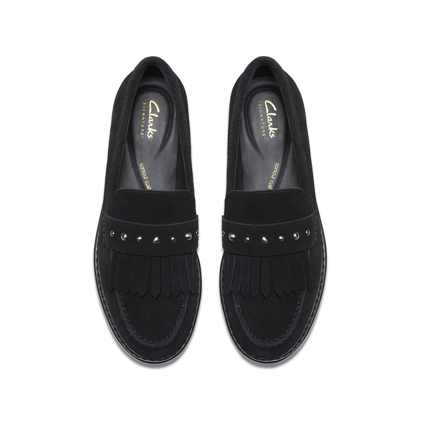 Womens -  Hana Loafer Black Suede