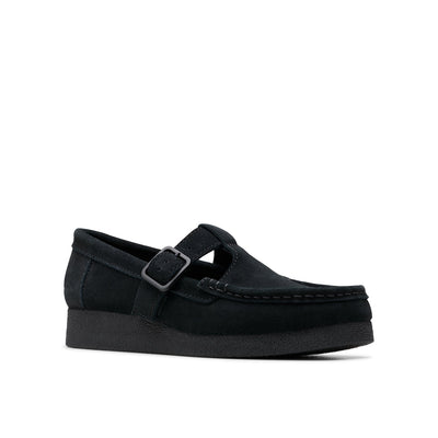 Womens - Wallabee Evo Bar Black Suede