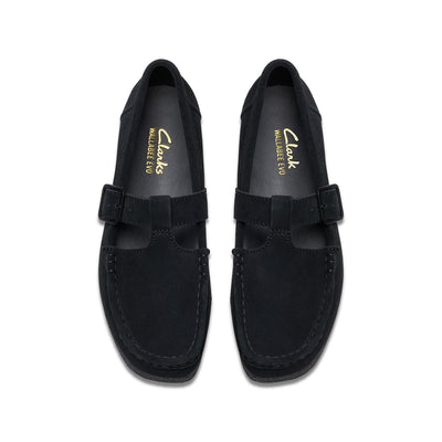 Womens - Wallabee Evo Bar Black Suede