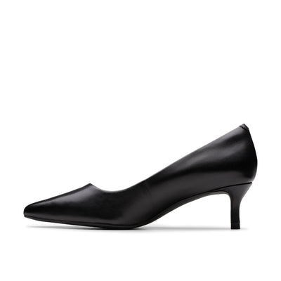 Womens -  Zarey Court Black Leather