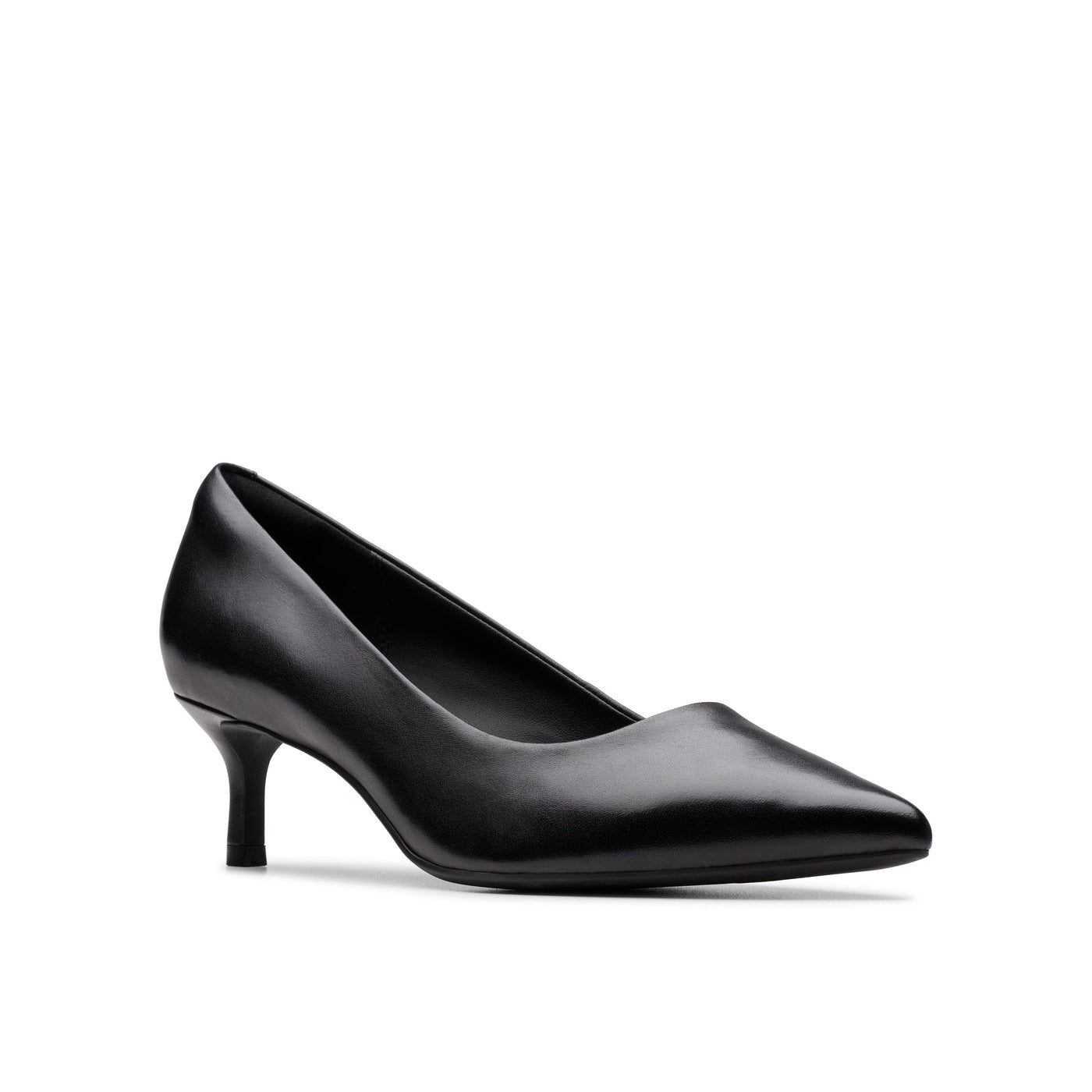 Womens -  Zarey Court Black Leather