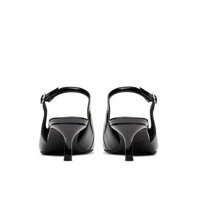 Womens -  Zarey Sling Black Interest Leather