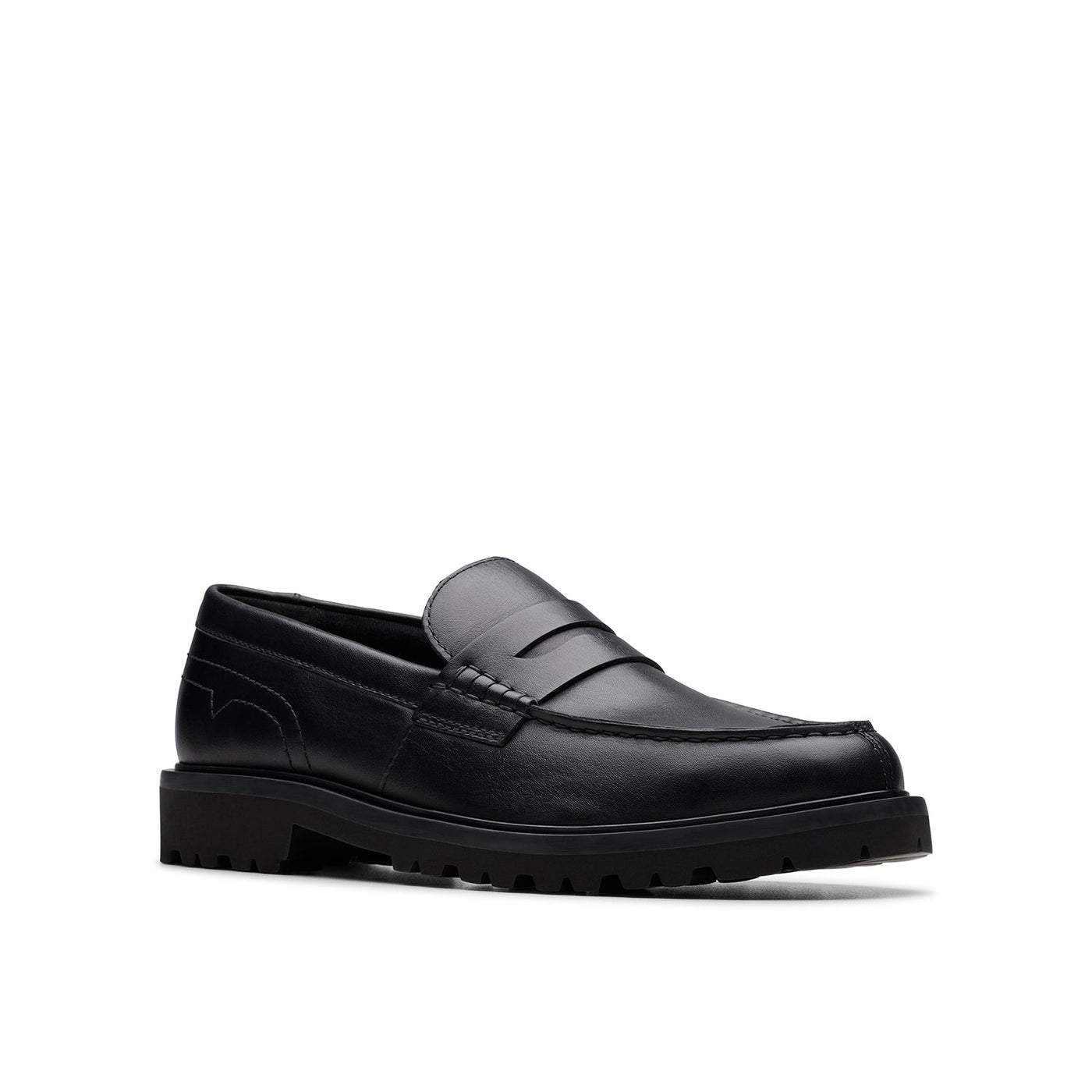 Mens - Berwick Lo Black Leather