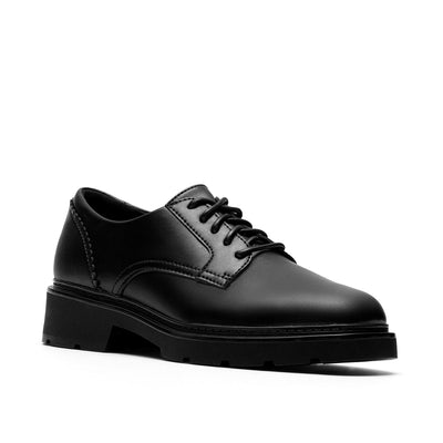 Womens - Lauryl Lace Black Leather