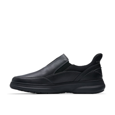 Mens - Mullan Step Black Leather