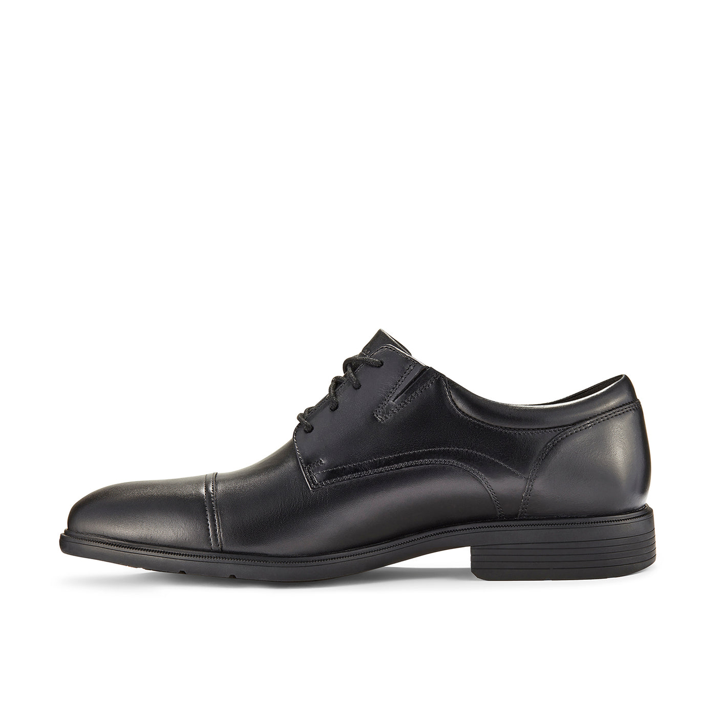 Mens - Steadwell Cap Black Leather