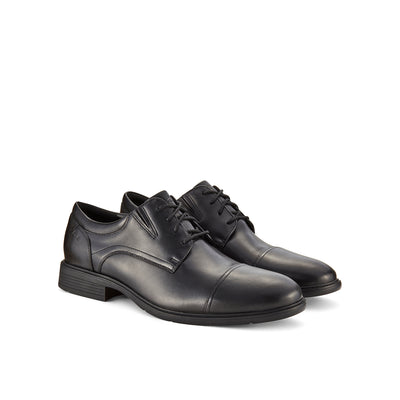 Mens - Steadwell Cap Black Leather