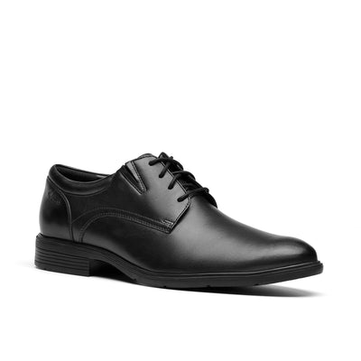 Mens - Steadwell Lace Black Leather