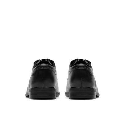 Mens - Steadwell Lace Black Leather
