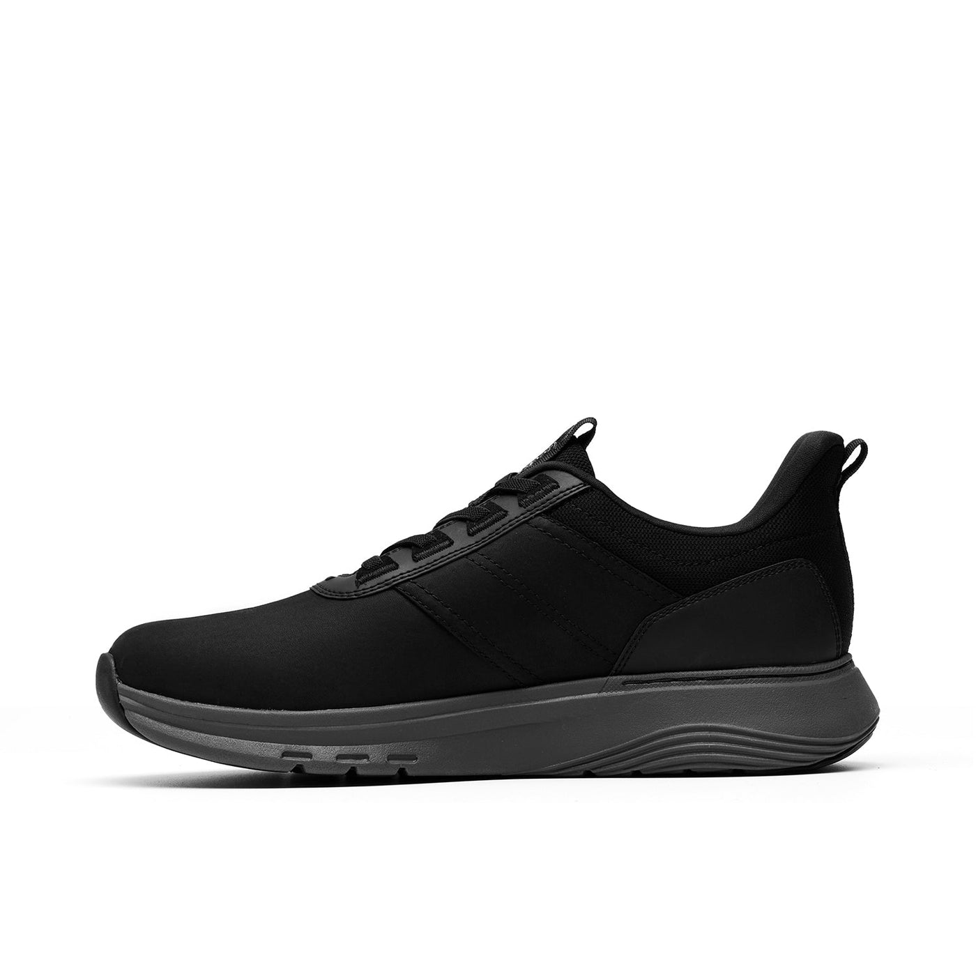 Mens - Motion Trek LX Black Leather