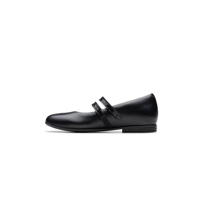 Girls- Finja Bar Older. Black Leather