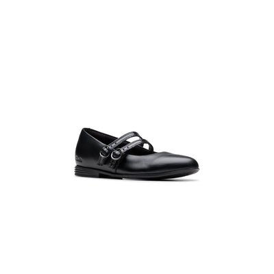 Girls- Finja Bar Older. Black Leather