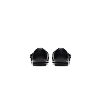 Girls- Finja Bar Older. Black Leather