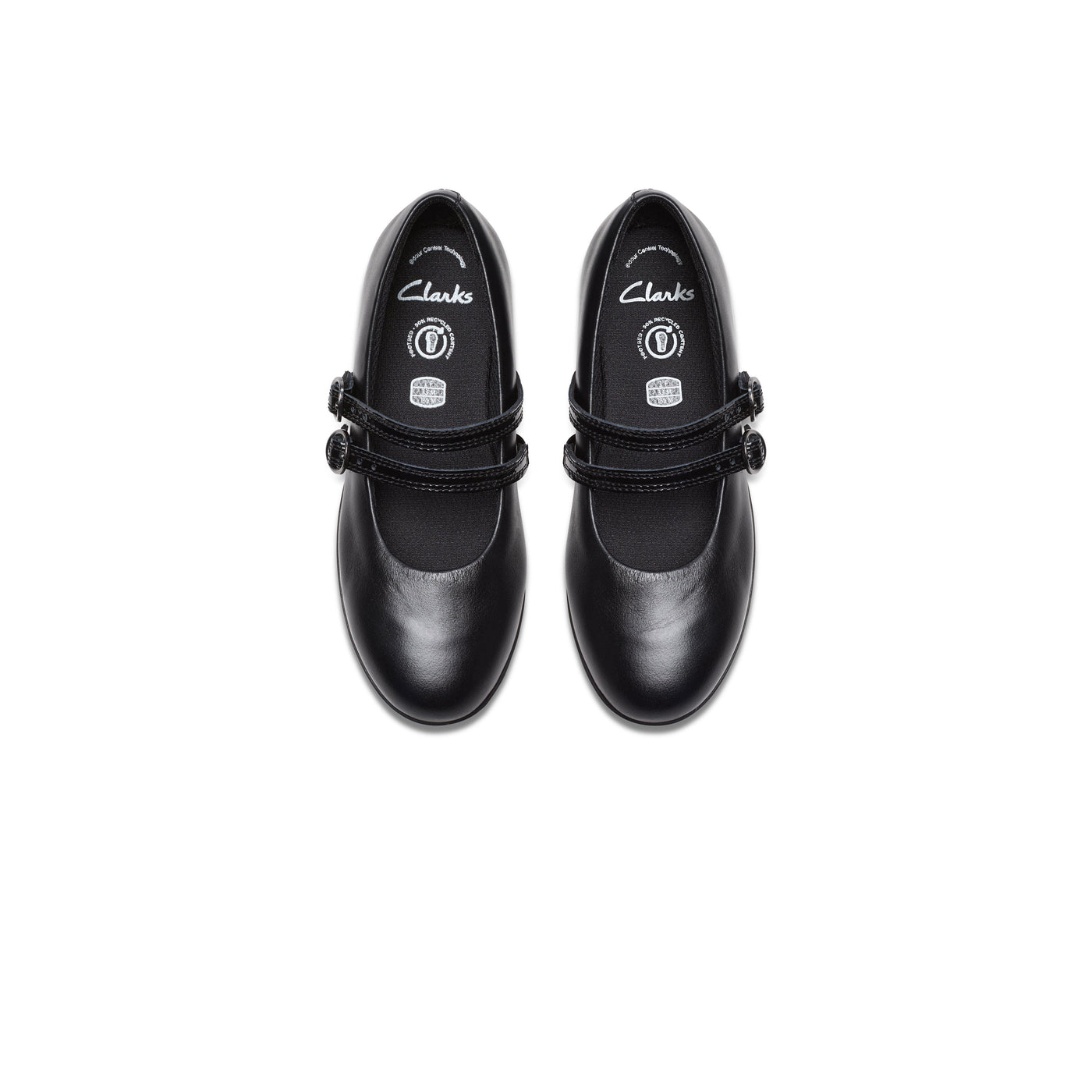 Girls- Finja Bar Older. Black Leather