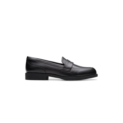 Girls - Tapa Edge Youth. Black Leather