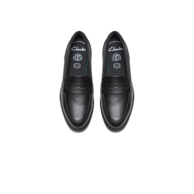 Girls - Tapa Edge Youth. Black Leather