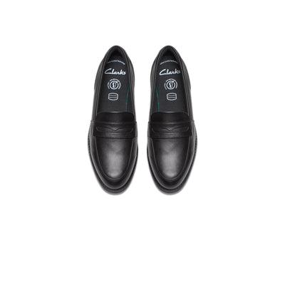 Girls - Tapa Edge Youth. Black Leather