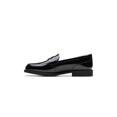 Girls - Tapa Edge Youth. Black Patent